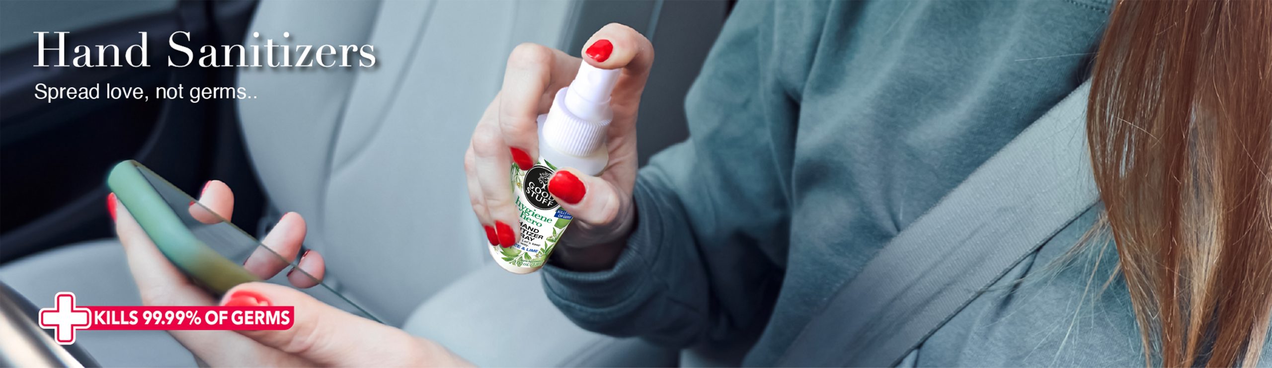 Good Stuff Hand Sanitizer Banner