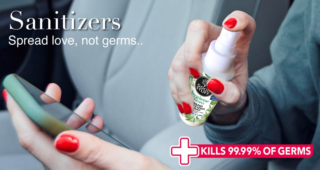 Good Stuff Hand Sanitizer Banner
