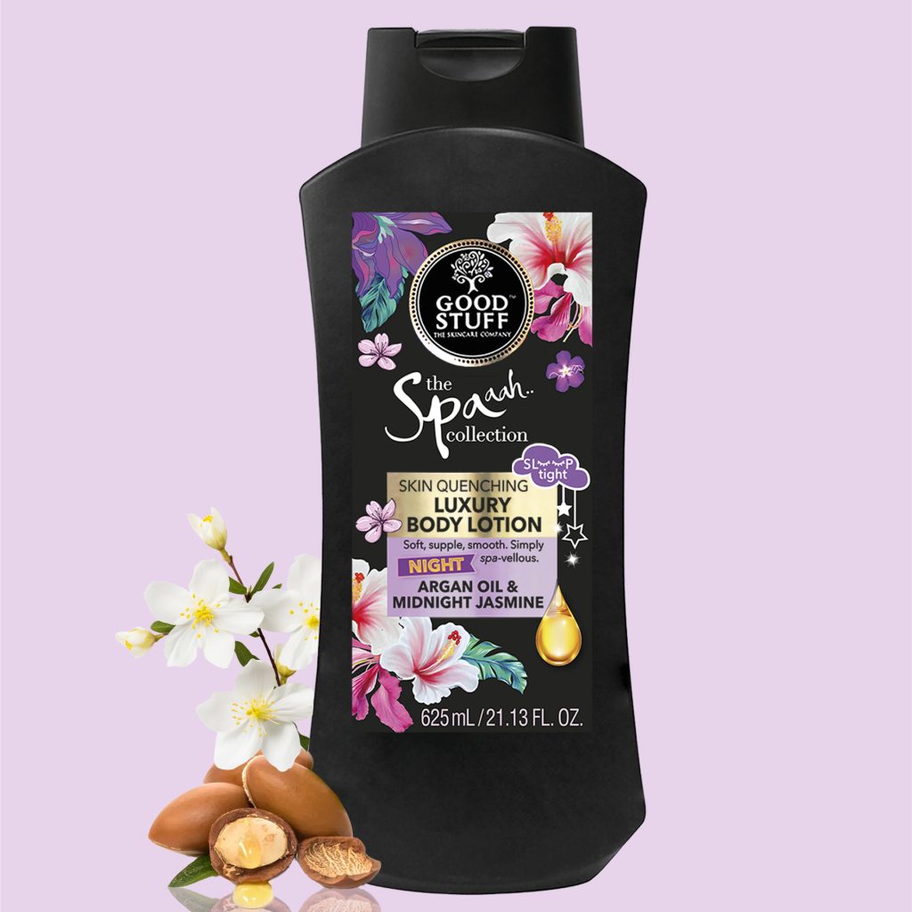 Good Stuff Spaah Argan Oil & Midnight Jasmine Luxury Body Lotion