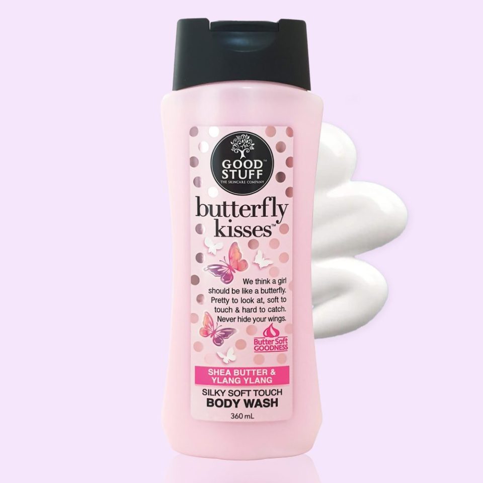 Good Stuff Butterfly Kisses Silky Soft Body Wash with Shea Butter & Ylang Ylang