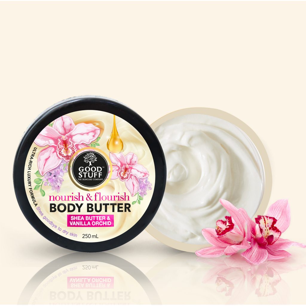 Good Stuff Nourish & Flourish Body Butter with Shea Butter & Vanilla Orchid