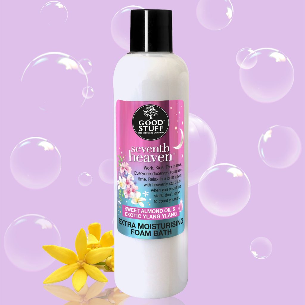 Good Stuff Seventh Heaven Moisturising Foam Bath with Sweet Almond Oil & Exotic Ylang Ylang