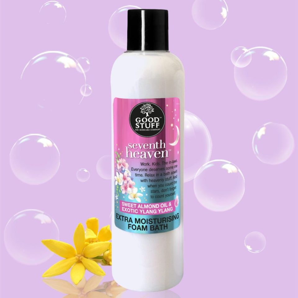 Good Stuff Seventh Heaven Moisturising Foam Bath with Sweet Almond Oil & Exotic Ylang Ylang