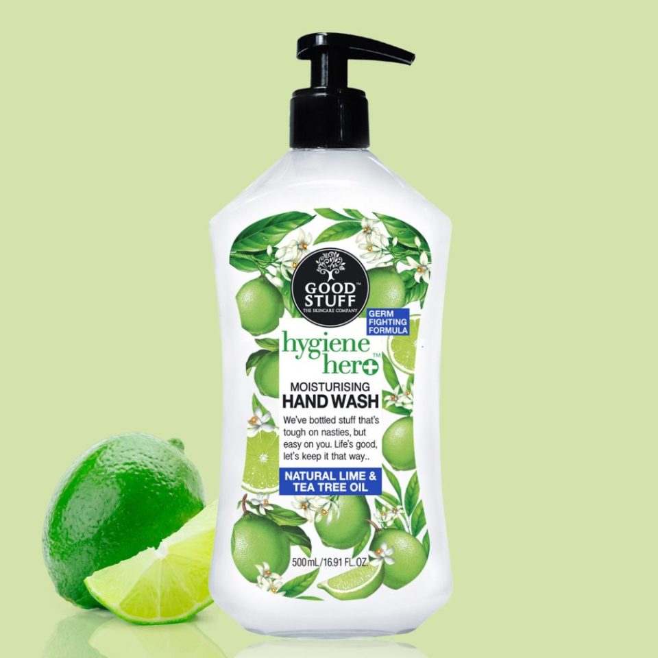Good Stuff Hygiene Hero Moisturising Hand Wash with Natural Lime & Tea Tree Oil