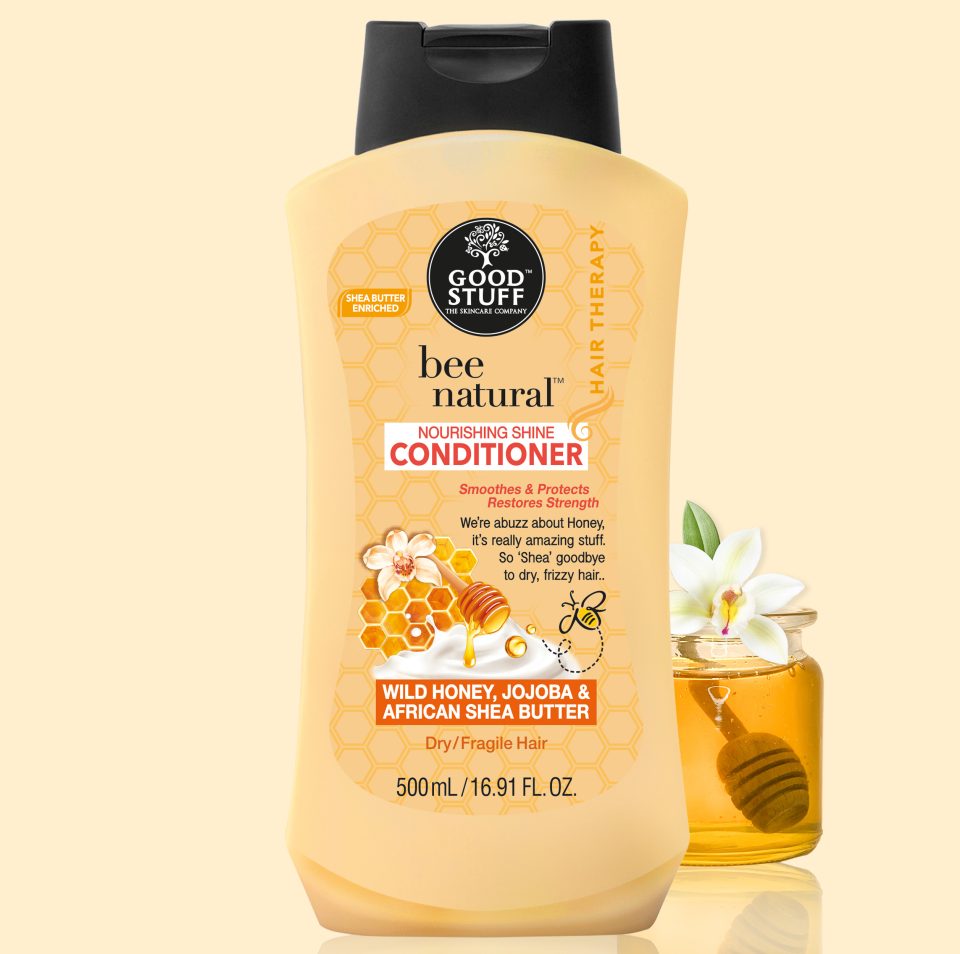 Good Stuff Bee Natural Conditioner with Wild Honey, Jojoba & African Shea Butter