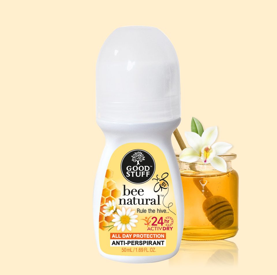 Good Stuff Bee Natural all day protection anti-perspirant roll-on