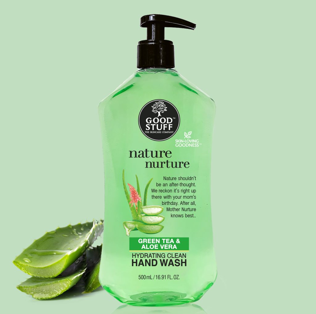 Good Stuff Nature Nurture Hygiene Fresh Hand Wash with Green Tea & Aloe Vera