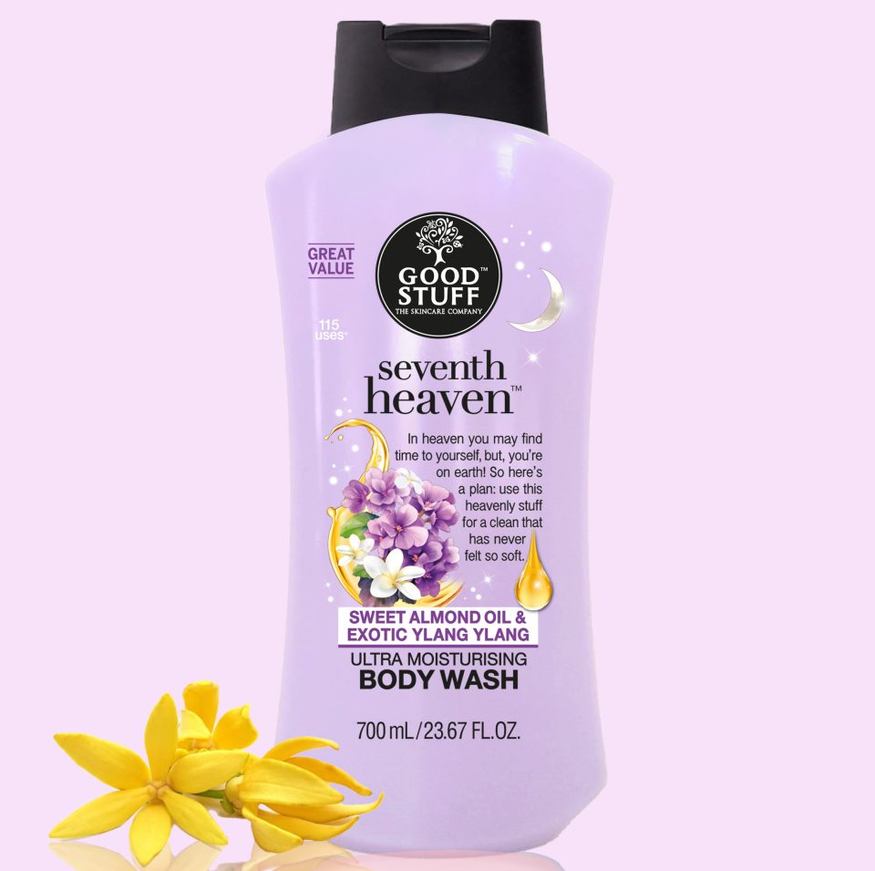 Good Stuff Seventh Heaven Ultra Moisturising Body Wash with Sweet Almond Oil & Ylang Ylang