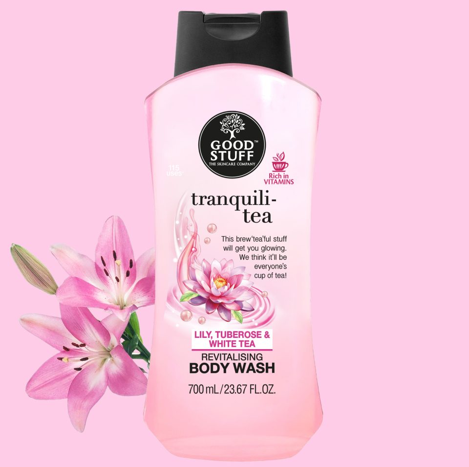 Good Stuff Tranquili-tea Body Wash with Lily, Tuberose & White Tea
