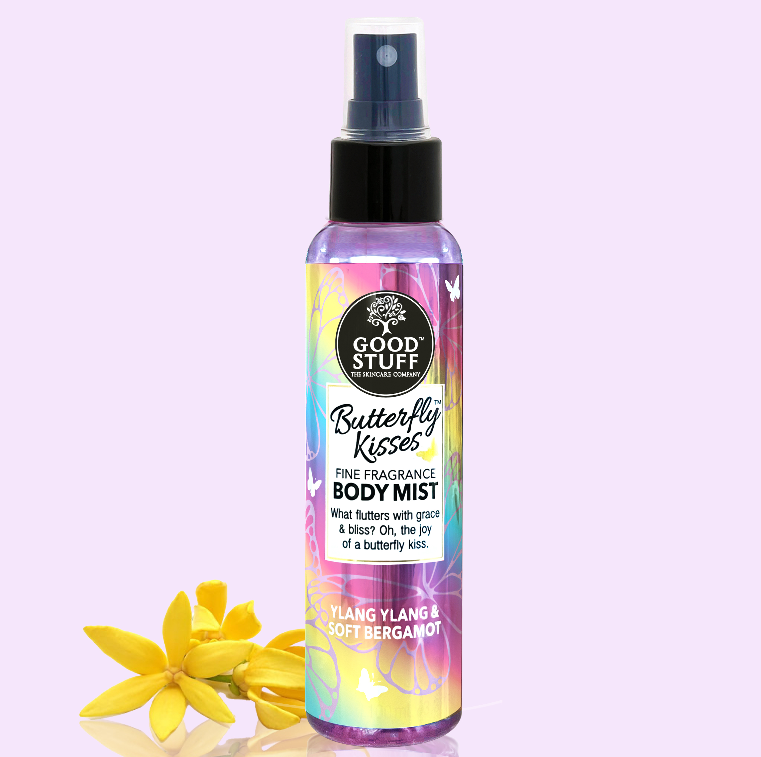 Good Stuff Butterfly Kisses Body Mist with Ylang Ylang & Soft Bergamot